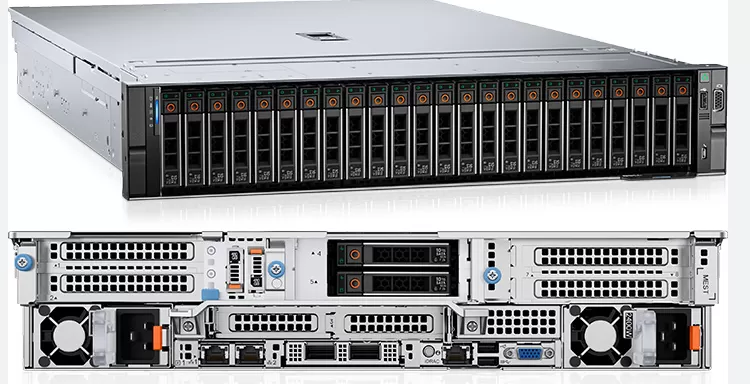 Máy chủ Dell PowerEdge R760 16x2.5'' 2xSilver 4416+, PERC 11